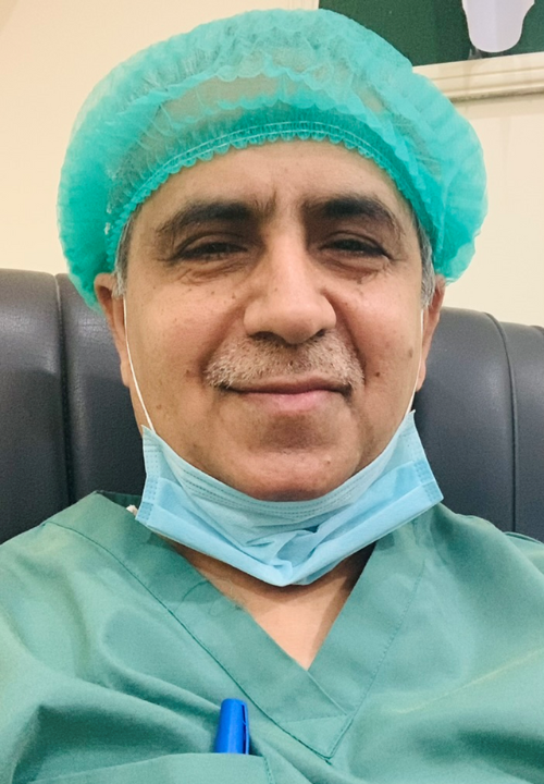 Prof. Dr. Zahid Mahmood, senior general and laparoscopic surgeon in Lahore