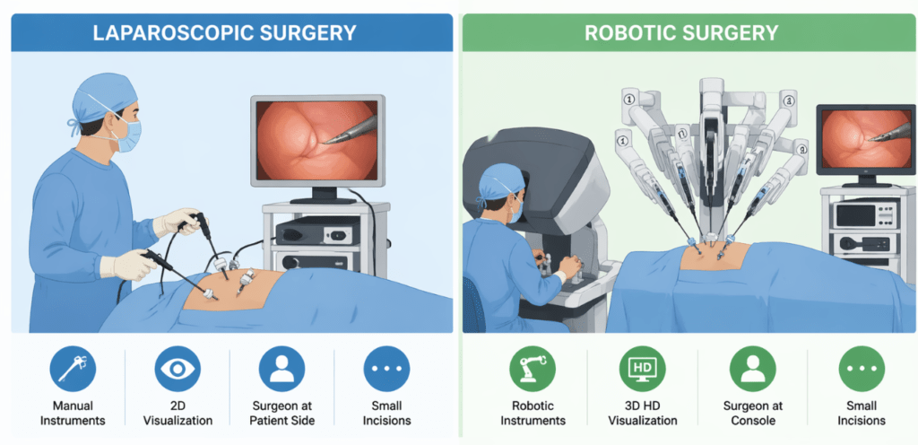 Laparoscopic Surgery Vs Others – Scars, Risks