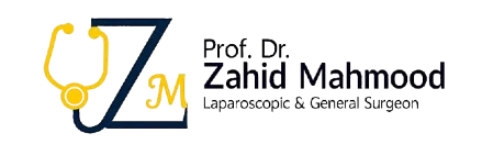 Official logo of Prof. Dr. Zahid Mahmood, laparoscopic and general surgeon in Lahore
