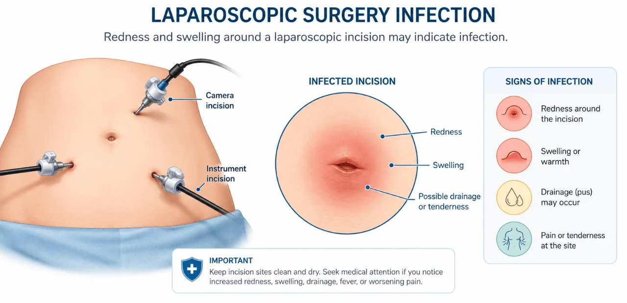 Risks & Complications of Laparoscopic Surgery – Safety Guide 1 complications of laparoscopic surgery including infection and bleeding